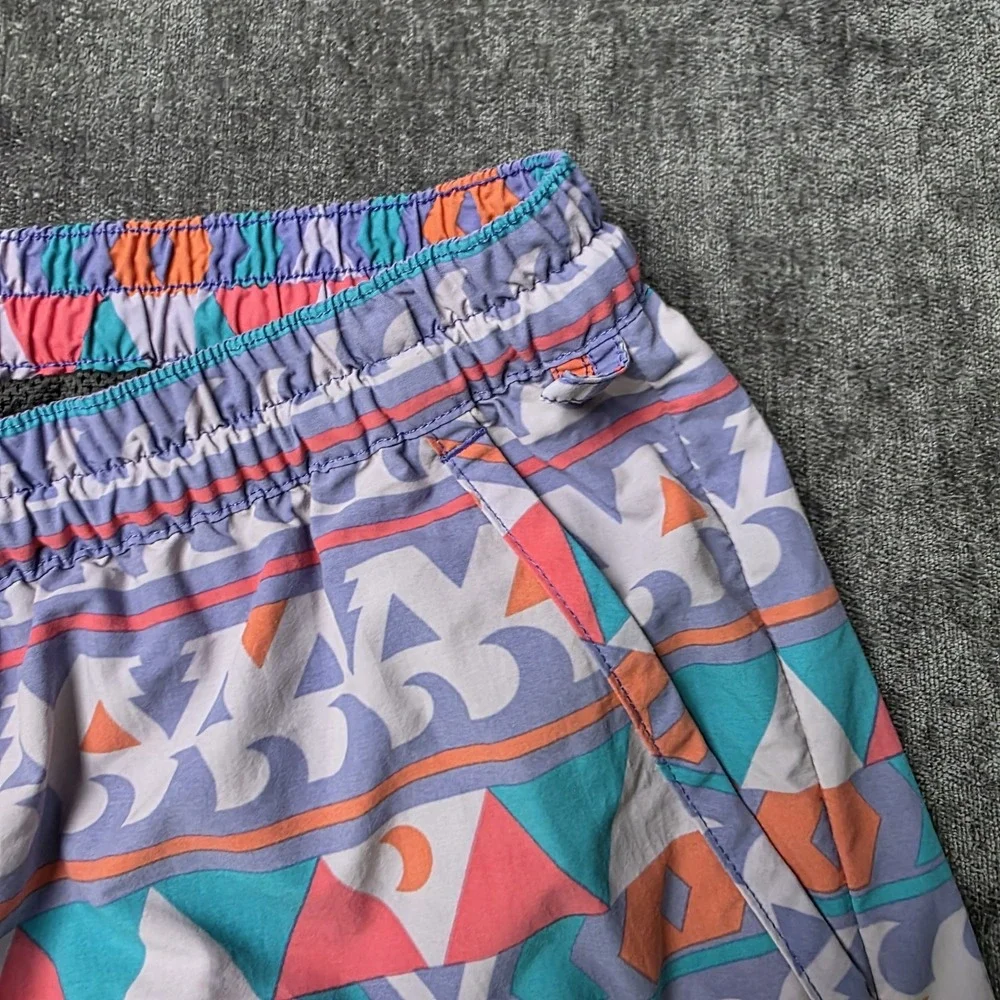 Columbia Swim Trunks Mens Medium Purple Aztec 6